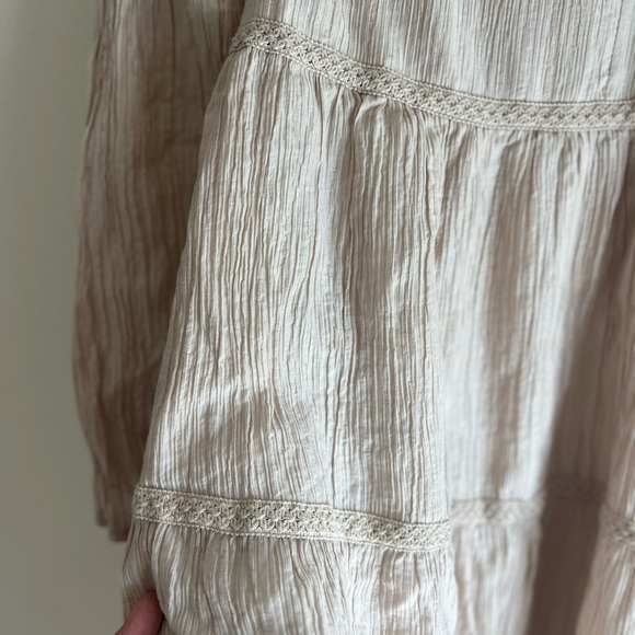 Polagram Beige Long Sleeve Dress - Picture 3 of 9